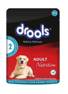 Drools Adult Dog food Gravy Chicken Liver- 150 gm